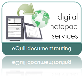 eQuill digital notepad services from Cleardata